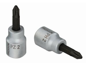 Nasadka z końcówką wkrętaka PZ 1 - 3/8 cala PROXXON - 50 mm