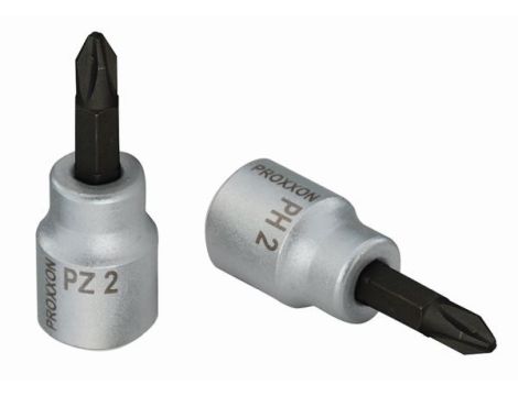 Nasadka z końcówką wkrętaka PZ 1 - 3/8 cala PROXXON - 50 mm