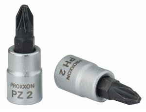 Nasadka z końcówką wkrętaka PZ 1 - 1/4 cala PROXXON - 33 mm