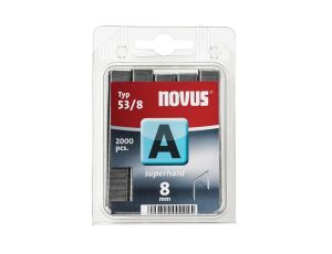Zszywki typ A 53/8 NOVUS super twarde [2000 szt.]