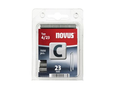 Zszywki typ C 4/23 NOVUS [1100 szt.]