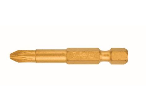 Bit krzyżowy PZ 1 FELO - 50 mm / TIN