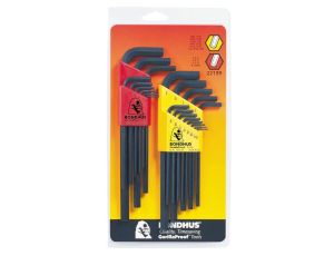 Zestaw imbusów 12199 + 12137