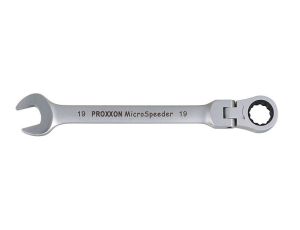 Klucz płasko-oczkowy 15 mm PROXXON MicroSpeeder - z przegubem