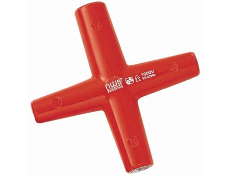 Klucz krzyżowy NWS, 11-12-13-17 izolowany