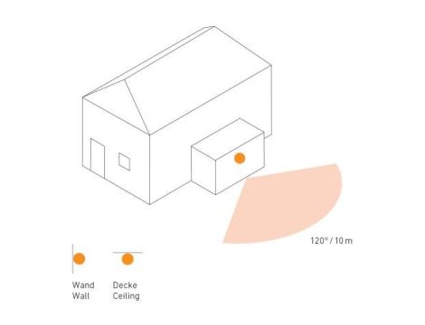 Czujnik ruchu i zmierzchu Steinel IS-1 czarny 500W IP54 120 stopni maks.10 m 230V /  tworzywo sztuczne - 3