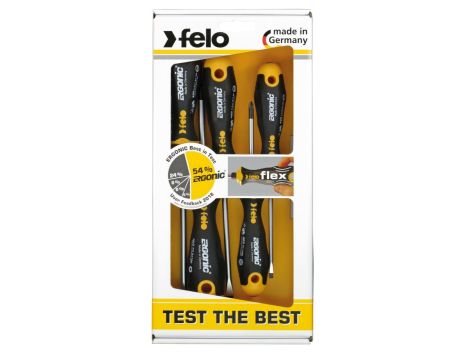 Zestaw 5 wkrętaków FELO Ergonic [5 cz.] - 3
