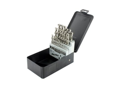 Zestaw wierteł do metalu HSS-GS DIN 338 1 - 13 mm ABRABORO [25 szt.] poprzedni nr AB00141125