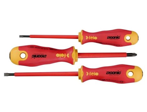 ZESTAW 3 WKRĘTAKÓW ERGONIC VDE
