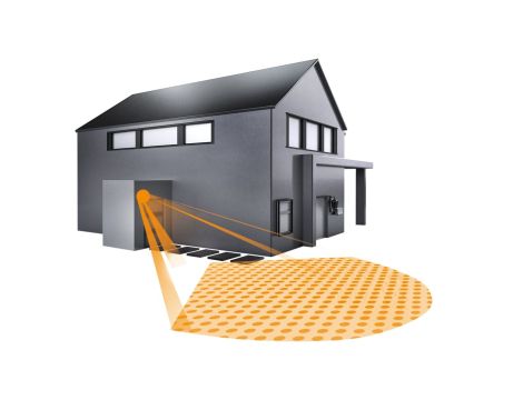 Czujnik ruchu i zmierzchu Steinel IS140-2 1000W IP54 230V czarny / tworzywo sztuczne - 2