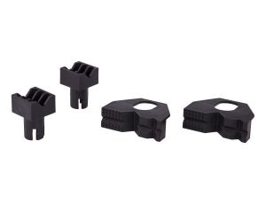 Szczęki zaciskowe do stołu Wolfcraft - przekroje rurowe [4 szt.]