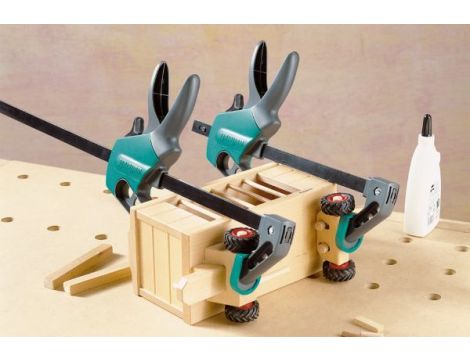 Ścisk jednoręczny Wolfcraft EHZ Easy / 75-150 mm - 2