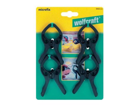 Ścisk sprężynowy Wolfcraft - microfix 30 mm [4 szt.]