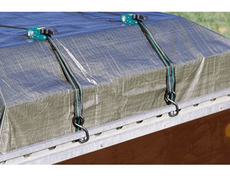 Zacisk taśmowy 4 m/180 kg Wolfcraft - z mech. zapadkowym i hakiem - 3