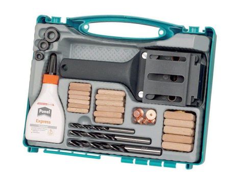 Zestaw do kołkowania Wolfcraft 6, 8, 10 mm