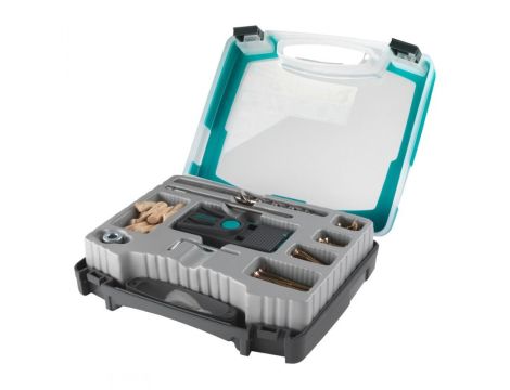 Zestaw do niewidocznych połączeń w drewnie Wolfcraft Undercover Jig