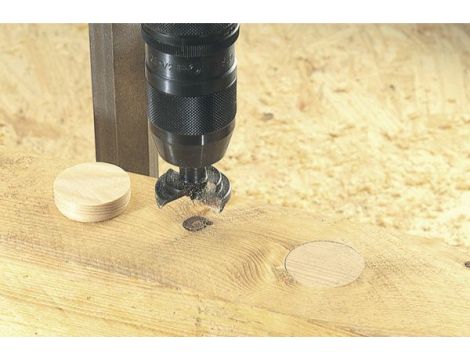 Płytka maskująca 15 mm Wolfcraft - sosnowa [50 szt.] - 2