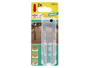 2 brzeszczoty Wolfcraft - uchwyt T, laminat, MDF - image 2