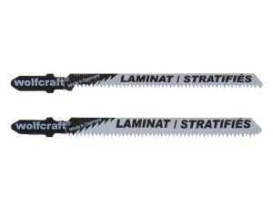 3 brzeszczoty Wolfcraft - uchwyt T, panele, parkiet