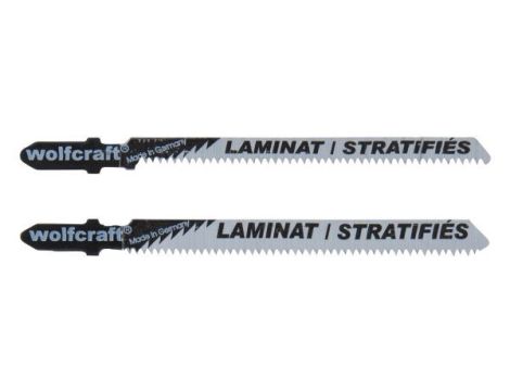 3 brzeszczoty Wolfcraft - uchwyt T, panele, parkiet