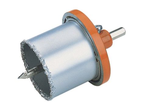 Otwornica 67 mm Wolfcraft - z nasypem z węglików spiekanych