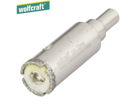 Otwornica diamentowa do płytek 22 mm Wolfcraft Ceramic