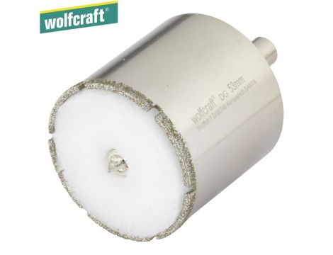 Otwornica diamentowa do płytek 53 mm Wolfcraft Ceramic