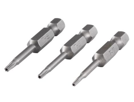 Bit gwiazdkowy z otworem TX 7, 8, 9 Wolfcraft - 50 mm