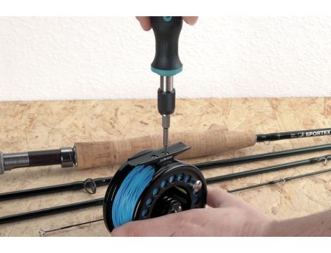 Wkrętak z uchwytem szybkomocującym na bity Wolfcraft - średni - 2