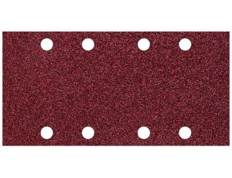Papier szlifierski 93x185 mm Wolfcraft - gr. 120, perforowany, na rzep [10 szt.]