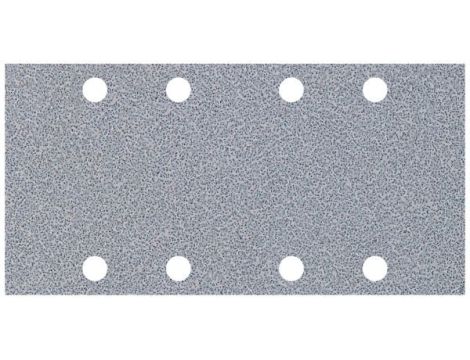 Papier szlifierski 93x185 mm Wolfcraft - gr. 80, perforowany, na rzep - do farby i lakieru [10 szt.]