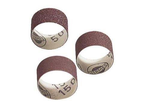 Taśma szlifierska 45x30 mm Wolfcraft - gr. 50/80/150 [3 szt.]