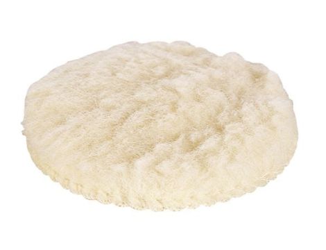 Powłoka polerska 125 mm Wolfcraft - wełna jagnięca, na rzep