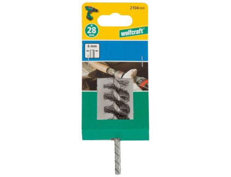 Szczotka cylindryczna 28/90 mm Wolfcraft