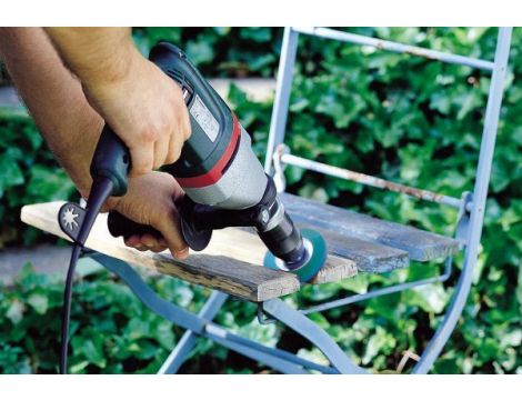 Szczotka tarczowa 75 mm/6 mm Wolfcraft - drut pokryty nylonem - 2