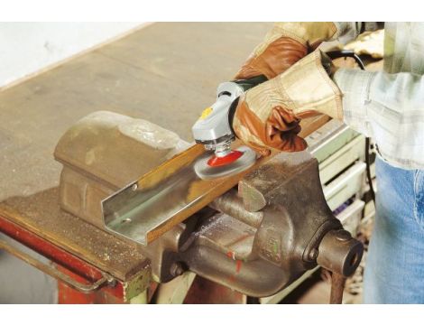 Szczotka stożkowa 100 mm/M14 Wolfcraft - drut falisty - 2