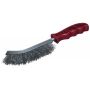 Szczotka ręczna 1-rzędowa 265 mm Wolfcraft - drut inox - 2