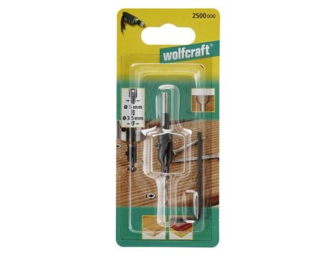 Nawiertak z fazownikiem 3,5 - 5 mm Wolfcraft - 2