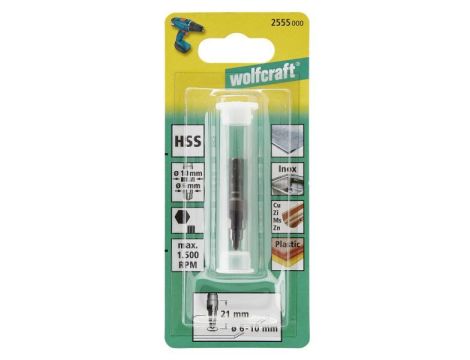 Wiertło stopniowane HSS 6-8-10 mm Wolfcraft - 2