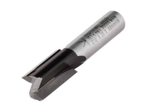Frez do rowków 10 mm Wolfcraft - HM, trzpień 8 mm