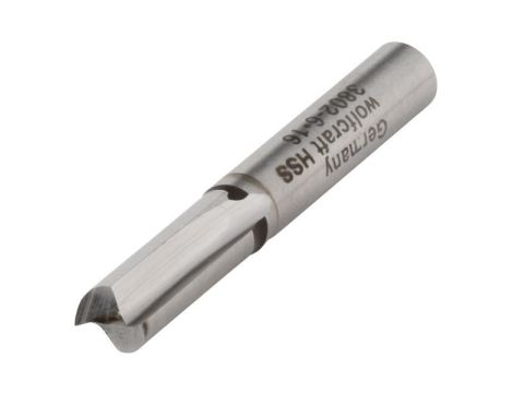 Frez do rowków 6 mm Wolfcraft - HSS, trzpień 6 mm