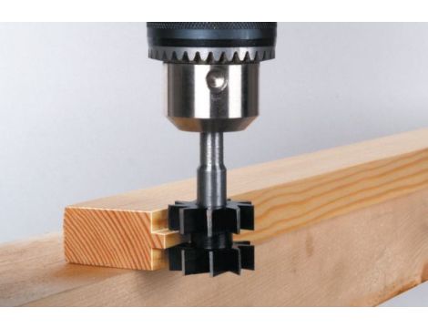 Frez wypustowy 30/5 mm Wolfcraft - WS, trzpień 8 mm - 3