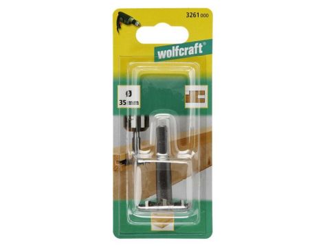Frez tarczowy do rowków 35 mm Wolfcraft - WS, trzpień 8 mm - 2