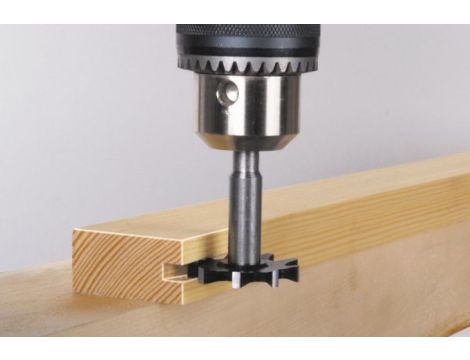 Frez tarczowy do rowków 35 mm Wolfcraft - WS, trzpień 8 mm - 3