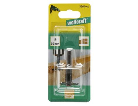 Frez szczelinowy 30 mm Wolfcraft - WS, trzpień 8 mm - 2