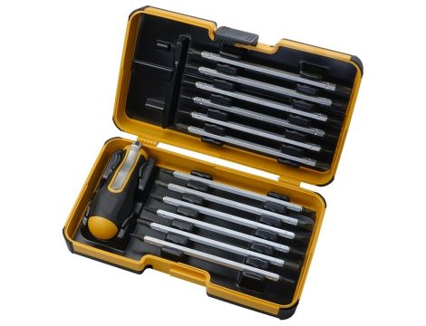 Zestaw 12 obustronnych kling FELO + rączka, Smart Box