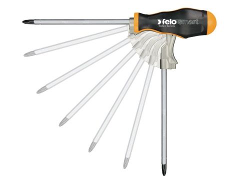 Zestaw 12 obustronnych kling FELO + rączka, Smart Box - 2