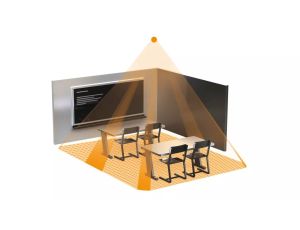 Czujnik obecności i zmierzchu Steinel IR Quattro 8m COM1 podtynkowy IP20 kwadrat biały - image 2