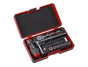 Zestaw 29 części FELO SMART: rękojeść, grzechotka, nasadki, bity