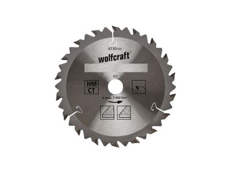 Piła tarczowa 180/20 mm HM Wolfcraft - szybkie, dokładne cięcia